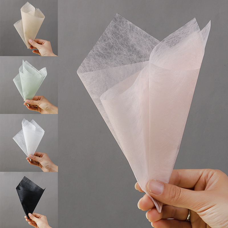 Flower Wrap Kraft - 40Pcs 한국어 꽃 포장지 꽃 꽃다발
