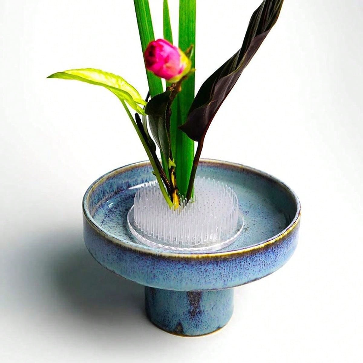 꽃꽂이용 투명 플라스틱 핀, 2.76인치(70mm) 크 - Flower Frog Pin 리뷰 및 가격