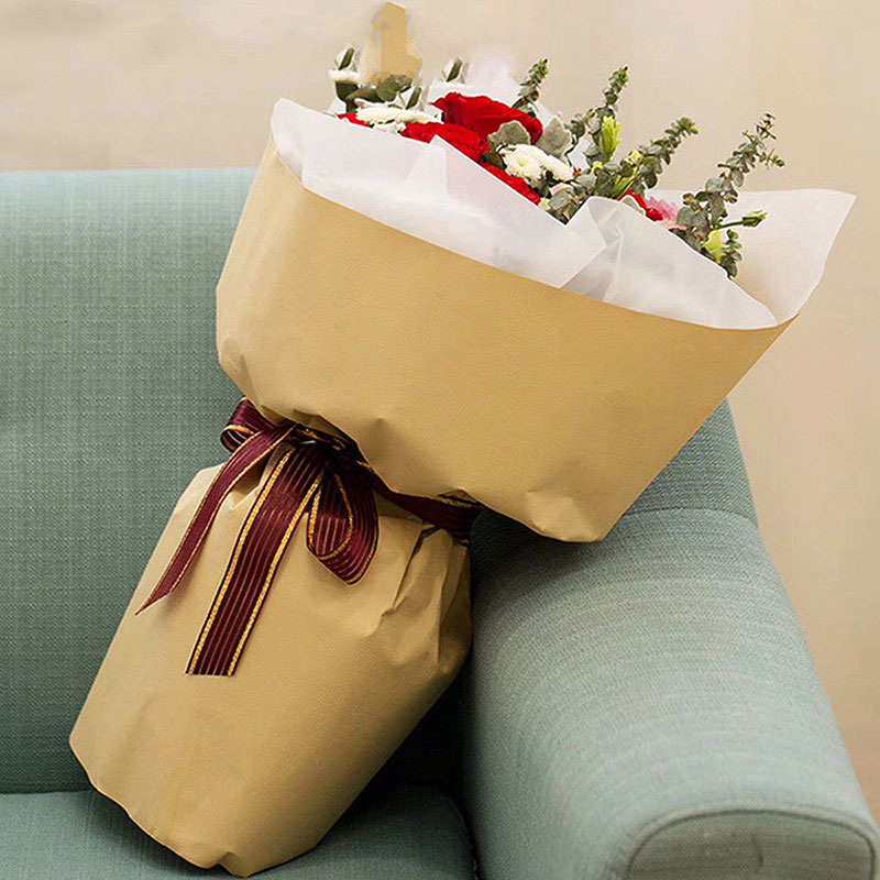45CM*1000CM 갈색 크래프트 포장지 롤 꽃다발  - Flower Wrap Kraft 리뷰 및 가격