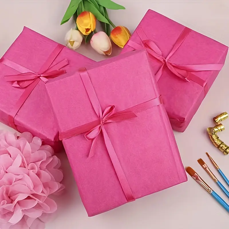10Pcs 50*66cm 컬러 티슈 페이퍼 꽃 꽃다발  - Flower Wrap Kraft 리뷰 및 가격