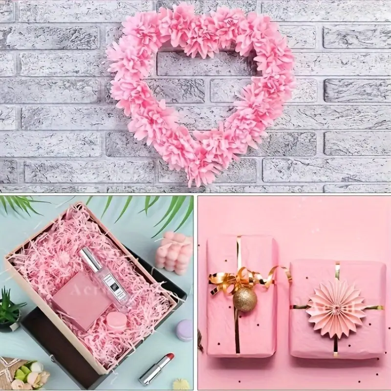 10Pcs 50*66cm 컬러 티슈 페이퍼 꽃 꽃다발  - Flower Wrap Kraft 리뷰 및 가격