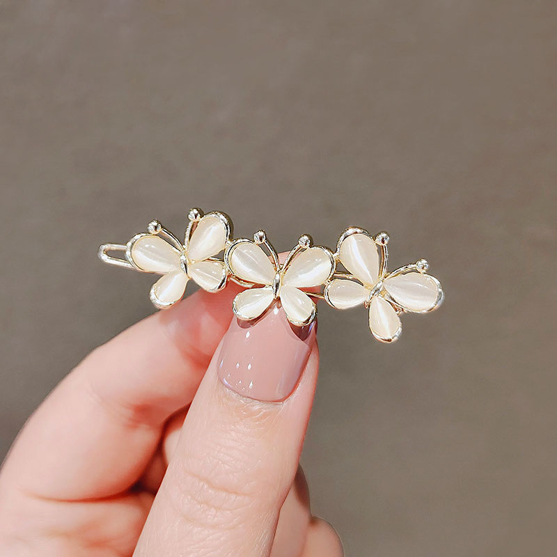 진주 머리핀 개구리 버클 헤어 클립 크리스탈 오팔 나비 - Flower Frog Pin 리뷰 및 가격